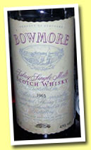 Bowmore 1965