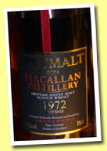 Macallan 1972