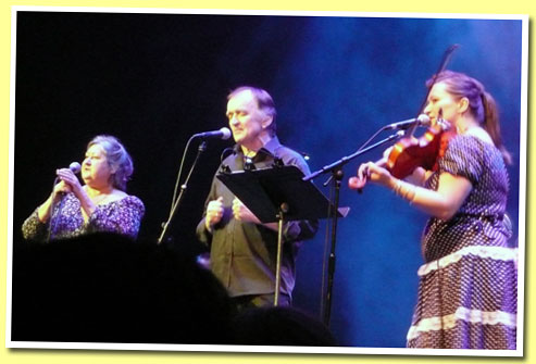 Norma Waterson, Martin Carthy, and Eliza Carthy