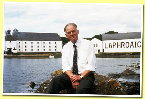 Iain at Laphroaig