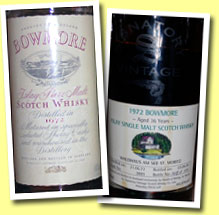 Bowmore 1972