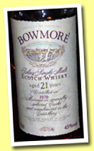 Bowmore 21