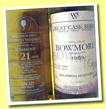 Bowmore 21