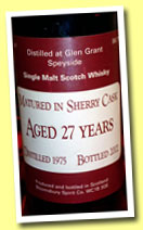 Glen Grant Bloomsbury