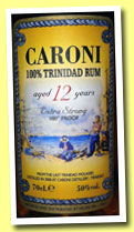 Caroni 12 yo 2000/2012 (50%, Velier)