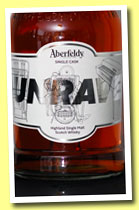 Aberfeldy '#unravel' (56.5%, OB, single cask, 2012)