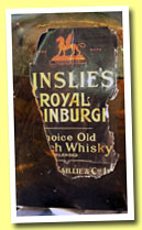 Ainslie's Royal Edinburgh (OB, blend, Ainslie, Baillie & Co, +/-1920)