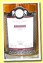 Ardmore 1991/2013 (53.8%, Malts of Scotland, rum barrel, cask #MoS 13018, 234 bottles) 