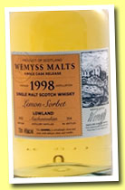 Auchentoshan 1998/2013 'Candied Fruits' (46%, Wemyss Malts, barel, 294 bottles) 