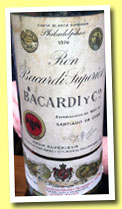 Bacardi 'Carta Blanca Superior' (OB, for France, 1940s?) 