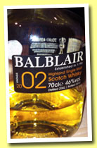 Balblair 2002/2012 (46%, OB)