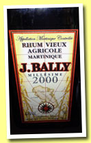 Bally 2000 (43%, OB, agricole, Martinique, +/-2013) 