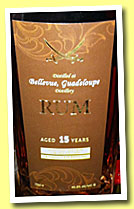 Bellevue 15 yo 1998/2013 (46.8%, Sansibar, Guadeloupe) 