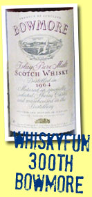Bowmore 1964 (43%, OB, Soffiantino, +/-1985)