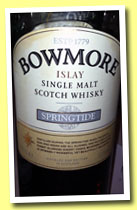 Bowmore 'Springtide' (54.9%, OB, sherry, +/-2013)