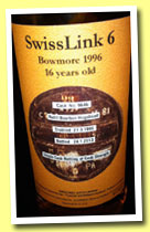 Bowmore 16 yo 1996/2013 (57.1%, Alexander, SwissLink 6, refill bourbon hogshead) 
