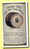 Royal Brackla 14 yo 1978/1993 (43%, Signatory, casks #11079-11081, 1200 bottles)