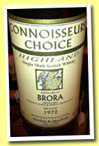 Brora 1972/1997 (40%, Gordon & MacPhail, Connoisseurs Choice)
