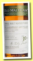 Bunnahabhain 30 yo 1978/2009 (50%, Douglas Laing, Old Malt Cask, refill butt, ref #5120, 566 bottles)