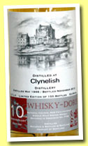 Clynelish 14 yo 1998/2012 (53.9%, Whisky-Doris) 