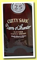 Cutty Sark 25 yo Tam O’Shanter (46.5%, OB, 5000 bottles, 2012) 