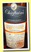 Dailuaine 30 yo 1982/2013 (52%, Chieftain's, hogshead, cask #3893, 282 bottles)