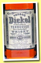 George Dickel 'Tennessee Whisky No. 12' (45%, OB, USA, +/-2013)