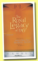 Drambuie 'The Royal Legacy of 1745' (46%, OB, malt whisky liqueur, +/-2011)