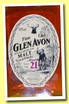 Glen Avon 21 yo (40%, Gordon & MacPhail, Italy, 1970s)