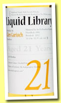Glen Garioch 21 yo 1991/2012 (52.5%, The Whisky Agency, Liquid Library, bourbon, 243 bottles)