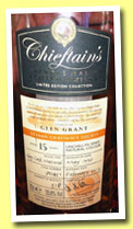 Glen Grant 15 yo 1997/2013 (55.8%, Chieftain's, Islay cask matured, cask #70451, 318 bottles)