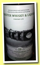 Glenburgie 23 yo 1989/2012 (54.8%, Chester Whisky, bourbon barrel, 212 bottles) 