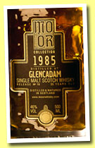 Glencadam 25 yo 1985/2010 (46%, Mo Or Collection, bourbon hogshead, cask #3997, 341 bottles)