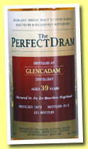 Glencadam 39 yo 1973/2013 (44.1%, The Perfect Dram, bourbon hogshead, 221 bottles)