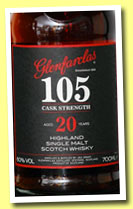 Glenfarclas 20 yo '105' (60%, OB, 2012)