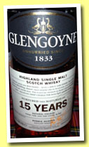 Glengoyne 15 yo (43%, OB, +/-2013)