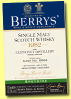 Glenlivet 1982/2012 (52.5%, Berry Bros & Rudd, cask #6669)