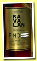 Kavalan 'Solist' (58%, OB, Taiwan, Fino, 2012)