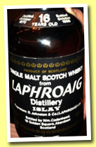 Laphroaig 16 yo 1970/1986 (46%, Cadenhead, black dumpy)