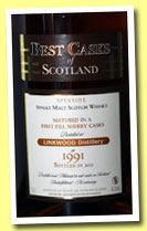 Linkwood 1991/2012 (46%, Jean Boyer, Best Casks of Scotland, first fill sherry)