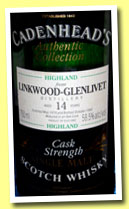 Linkwood-Glenlivet 14 yo 1979/1993 (58.5%, Cadenhead, Authentic Collection)