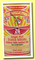 Linkwood 1984/2011 'Eleanor Whisky' (49.2%, The Whiskyman)