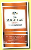 Macallan ‘Sienna’ (40%, OB, 1824 series, +/-2013)