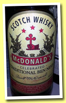 Ben Nevis 'McDonald's' (46%, OB, 185 years anniversary, 2012)
