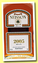 Neisson 2005/2012 (45.8%, OB for Velier and La Maison du Whisky, agricole, Martinique) 