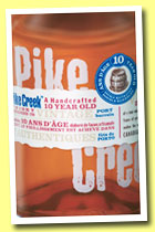 Pike Creek 10 yo (40%, OB, blend, Canada, +/-2013)