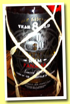 Panama 8 yo (42%, Plantation, C. Ferrand, cask #1/2, 450 bottles, +/-2013) 