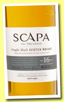 Scapa 16yo (40%, OB, +/- 2013)