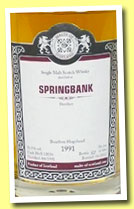 Springbank 1991/2012 (51.5%, Malts of Scotland, bourbon hogshead, cask #MoS 12036, 144 bottles) 