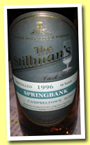 Springbank 16 yo 1996/2012 (50.5%, The Stillman's, sherry hogshead, 250 bottles) 